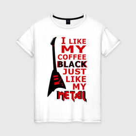 Женская футболка хлопок с принтом Mindless Self Indulgence - Coffee black в Петрозаводске, 100% хлопок | прямой крой, круглый вырез горловины, длина до линии бедер, слегка спущенное плечо | metal | rock | метал | музыка | рок