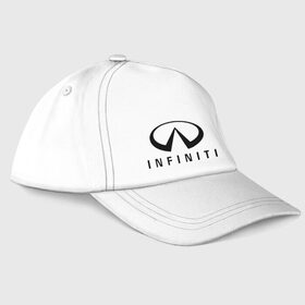 Бейсболка с принтом Infiniti logo в Петрозаводске, 100% хлопок | классический козырек, металлическая застежка-регулятор размера | infiniti автомобиль | автомобиль инфинити | инфинити | логотип infiniti | логотип инфинити