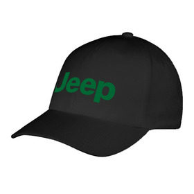 Бейсболка с принтом Logo Jeep в Петрозаводске, 100% хлопок | классический козырек, металлическая застежка-регулятор размера | jeep | автомобиль jeep | автомобиль джип | джип | логотип jeep | логотип джип