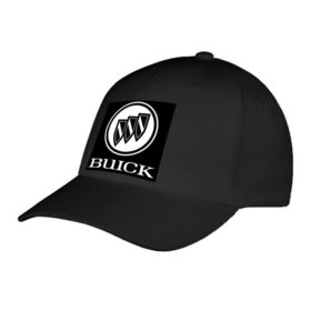 Бейсболка с принтом Buick лого в Петрозаводске, 100% хлопок | классический козырек, металлическая застежка-регулятор размера | buick | автомобиль buick | логотип buick