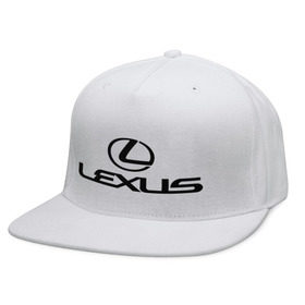 Кепка снепбек с прямым козырьком с принтом Lexus logo в Петрозаводске, хлопок 100% |  | lexus | автобренды | автолюбителям | бренд | лексус | логотип