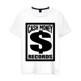Мужская футболка хлопок с принтом Cash money records в Петрозаводске, 100% хлопок | прямой крой, круглый вырез горловины, длина до линии бедер, слегка спущенное плечо. | dollar | swag | swag style | доллар | одежда сваг | сваг | сваг стиль | свег | свог | свэг