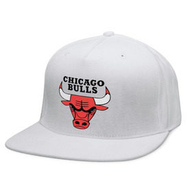 Кепка снепбек с прямым козырьком с принтом Chicago bulls logo в Петрозаводске, хлопок 100% |  | chicago bulls | newtop | swag | swag style | toplanding | одежда сваг | сваг | сваг стиль | свег | свог | свэг | чикаго булз