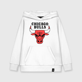 Детская толстовка хлопок с принтом Chicago bulls logo в Петрозаводске, 100% хлопок | Круглый горловой вырез, эластичные манжеты, пояс, капюшен | chicago bulls | newtop | swag | swag style | toplanding | одежда сваг | сваг | сваг стиль | свег | свог | свэг | чикаго булз
