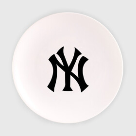 Тарелка 3D с принтом New York Yankees в Петрозаводске, фарфор | диаметр - 210 мм
диаметр для нанесения принта - 120 мм | Тематика изображения на принте: baseball | new york yankees | бейсбол | нью йорк янкиз | спорт | янки