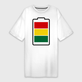 Платье-футболка хлопок с принтом Батарейка счастья в Петрозаводске,  |  | bob | bob marley | reggae | африка | батарейка | батарейка счастья | боб марли | музыка | раста | растабатарейка | растаманские | растафари | растафарианство | регги | ямайка
