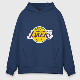 Мужское худи Oversize хлопок с принтом LA Lakers в Петрозаводске, френч-терри — 70% хлопок, 30% полиэстер. Мягкий теплый начес внутри —100% хлопок | боковые карманы, эластичные манжеты и нижняя кромка, капюшон на магнитной кнопке | basketball | lakers | media | nba | toplanding | баскетболл | лейкерс | лого баскетбольных клубов | лос анджелес | нба