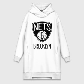 Платье-худи хлопок с принтом Nets Brooklyn в Петрозаводске,  |  | бруклин