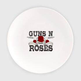 Тарелка с принтом Guns n roses black в Петрозаводске, фарфор | диаметр - 210 мм
диаметр для нанесения принта - 120 мм | guns and roses | rock | ганс н роуз | музыка | рок