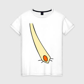 Женская футболка хлопок с принтом Карлсон c пропеллером в Петрозаводске, 100% хлопок | прямой крой, круглый вырез горловины, длина до линии бедер, слегка спущенное плечо | лямка | мультик | мультфильм | подтяжки | пуговица | штаны