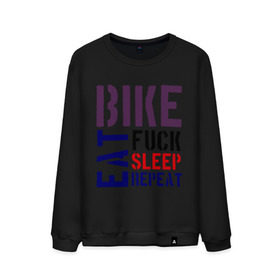 Мужской свитшот хлопок с принтом Bike eat sleep repeat в Петрозаводске, 100% хлопок |  | Тематика изображения на принте: bicycle | bike | bike eat sleep repeat | eat | repeat | sleep | велик | велосипед | велосипедист