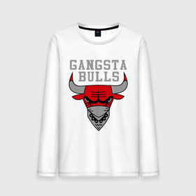 Мужской лонгслив хлопок с принтом Gangsta bulls в Петрозаводске, 100% хлопок |  | bshirts | bulls | cihago bulls | gangsta bulls | swag | sweg | бык | красный бык | сваг | свег | чикаго булс