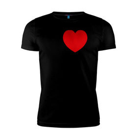 Мужская футболка премиум с принтом Я люблю двутавр в Петрозаводске, 92% хлопок, 8% лайкра | приталенный силуэт, круглый вырез ворота, длина до линии бедра, короткий рукав | i love | для студентов | математика | сердце | студенческие | я люблю