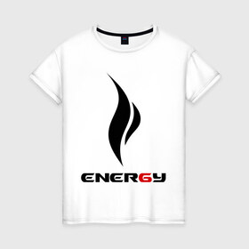 Женская футболка хлопок с принтом Black energy в Петрозаводске, 100% хлопок | прямой крой, круглый вырез горловины, длина до линии бедер, слегка спущенное плечо | club | dance | dj | energy | диджей | клуб | клубняк | танцы | энергия