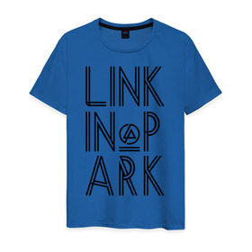Мужская футболка хлопок с принтом Linkin Park в Петрозаводске, 100% хлопок | прямой крой, круглый вырез горловины, длина до линии бедер, слегка спущенное плечо. | linkin park | rock | альтернативный метал | альтернативный рок | линкин парк | ню метал | рок | рэпкор | электроник рок