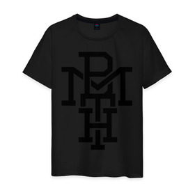 Мужская футболка хлопок с принтом BMTH в Петрозаводске, 100% хлопок | прямой крой, круглый вырез горловины, длина до линии бедер, слегка спущенное плечо. | bmth | bring me the horizon | hardcore | kubana 2014 | rock | дэткор | музыка | рок | рок группы