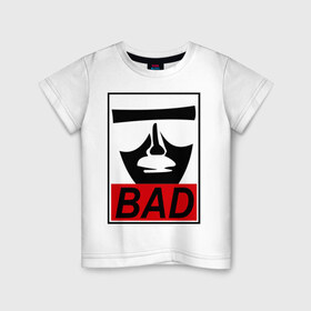Детская футболка хлопок с принтом Breaking Bad в Петрозаводске, 100% хлопок | круглый вырез горловины, полуприлегающий силуэт, длина до линии бедер | bad | breaking bad | во все тяжкие