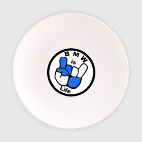 Тарелка с принтом bmw is life бмв это жизнь в Петрозаводске, фарфор | диаметр - 210 мм
диаметр для нанесения принта - 120 мм | bmw | эмблема | это жизнь