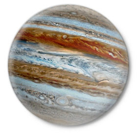 Значок с принтом Планета Юпитер в Петрозаводске,  металл | круглая форма, металлическая застежка в виде булавки | планета | планета юпитер | прикольные картинки | текстуры
