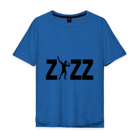 Мужская футболка хлопок Oversize с принтом Zyzz в Петрозаводске, 100% хлопок | свободный крой, круглый ворот, “спинка” длиннее передней части | zyzz | силовой спорт | спорт