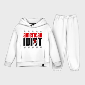 Детский костюм хлопок Oversize с принтом Green day. American idiot в Петрозаводске,  |  | green day | green day. american idiot | музыка | рок