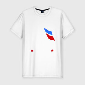 Мужская футболка премиум с принтом верим в команду в Петрозаводске, 92% хлопок, 8% лайкра | приталенный силуэт, круглый вырез ворота, длина до линии бедра, короткий рукав | 
