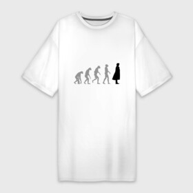 Платье-футболка хлопок с принтом Sherlock evolution в Петрозаводске,  |  | Тематика изображения на принте: sherlock evolution | кино | мультфильмы и тв 
 шерлок холмс | сыщик | холмс