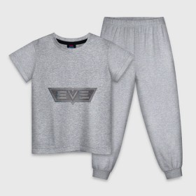 Детская пижама хлопок с принтом EVE online в Петрозаводске, 100% хлопок |  брюки и футболка прямого кроя, без карманов, на брюках мягкая резинка на поясе и по низу штанин
 | eve online | игры