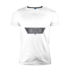 Мужская футболка премиум с принтом EVE online в Петрозаводске, 92% хлопок, 8% лайкра | приталенный силуэт, круглый вырез ворота, длина до линии бедра, короткий рукав | Тематика изображения на принте: eve online | игры