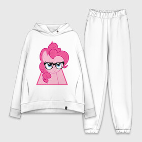 Женский костюм хлопок Oversize с принтом Pinky Pie hipster в Петрозаводске,  |  | hipster | my little pony | pinky pie | swag | дружба   это чудо | мультфильм | пинки пай | пони | поняши | поняшки | сваг | свэг