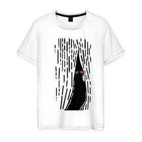 Мужская футболка хлопок с принтом Нечто Сверхъестественное в Петрозаводске, 100% хлопок | прямой крой, круглый вырез горловины, длина до линии бедер, слегка спущенное плечо. | дьяволы | монстры | нечто сверхъестественное | привидения