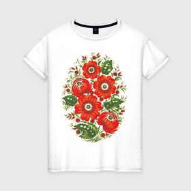 Женская футболка хлопок с принтом Живописный эскиз в Петрозаводске, 100% хлопок | прямой крой, круглый вырез горловины, длина до линии бедер, слегка спущенное плечо | бабочки | девушкам | живописный эскиз | цветочки