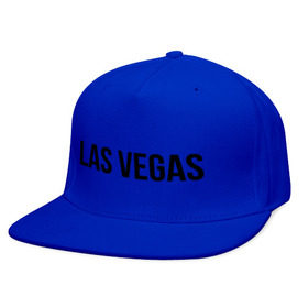 Кепка снепбек с прямым козырьком с принтом Las Vegas в Петрозаводске, хлопок 100% |  | las vegas | лас вегас | сша | туристические