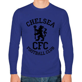 Мужской лонгслив хлопок с принтом Chelsea FC в Петрозаводске, 100% хлопок |  | 1905 | chelsea | chelsea logo | fc | footbal club | лого | логотип | спорт | футбол | футбольный клуб | челси