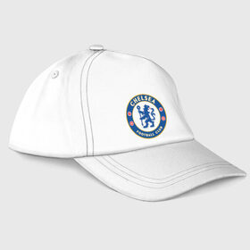 Бейсболка с принтом Chelsea logo в Петрозаводске, 100% хлопок | классический козырек, металлическая застежка-регулятор размера | 1905 | chelsea | chelsea logo | fc | footbal club | лого | логотип | спорт | футбол | футбольный клуб | челси