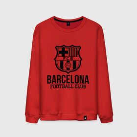 Мужской свитшот хлопок с принтом Barcelona FC в Петрозаводске, 100% хлопок |  | barcelona | fc | fc barcelona | footbal club | барселона | лого | логотип | спорт | футбол | футбольный клуб