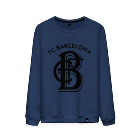 Мужской свитшот хлопок с принтом FC Barcelona в Петрозаводске, 100% хлопок |  | barcelona | fc | fc barcelona | footbal club | барселона | лого | логотип | спорт | футбол | футбольный клуб
