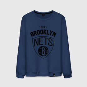 Мужской свитшот хлопок с принтом The Brooklyn Nets в Петрозаводске, 100% хлопок |  | бруклин