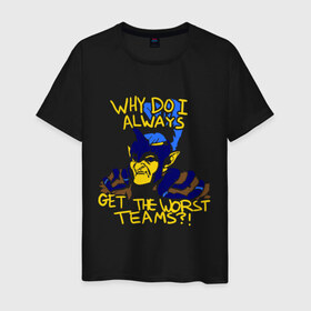 Мужская футболка хлопок с принтом Troll Warlord Dota2 в Петрозаводске, 100% хлопок | прямой крой, круглый вырез горловины, длина до линии бедер, слегка спущенное плечо. | dota | troll | warlord | варлорд | дота | тролль