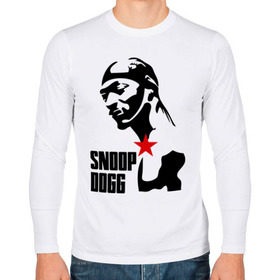 Мужской лонгслив хлопок с принтом Snoop Dogg в Петрозаводске, 100% хлопок |  | dogg | snoop | дог | снуп