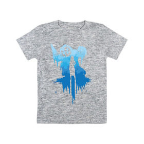 Детская футболка хлопок с принтом Биошок в Петрозаводске, 100% хлопок | круглый вырез горловины, полуприлегающий силуэт, длина до линии бедер | bioshock | burial at sea | биошок | большой папочка | букер | сестренки | элизабет