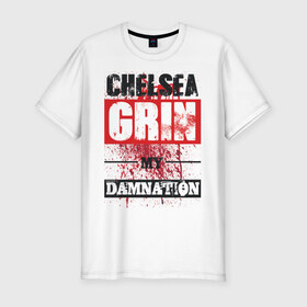 Мужская футболка премиум с принтом Chelsea Grin в Петрозаводске, 92% хлопок, 8% лайкра | приталенный силуэт, круглый вырез ворота, длина до линии бедра, короткий рукав | 