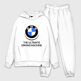 Мужской костюм хлопок OVERSIZE с принтом BMW Driving Machine в Петрозаводске,  |  | bmw | driving | machine | ultimate