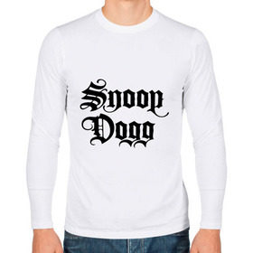 Мужской лонгслив хлопок с принтом Snoop Dogg в Петрозаводске, 100% хлопок |  | rap | snoop dogg | музыка | рэп | снуп дог