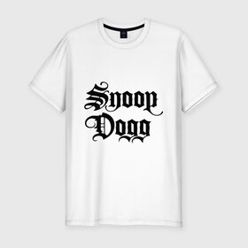 Мужская футболка премиум с принтом Snoop Dogg в Петрозаводске, 92% хлопок, 8% лайкра | приталенный силуэт, круглый вырез ворота, длина до линии бедра, короткий рукав | rap | snoop dogg | музыка | рэп | снуп дог