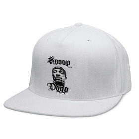 Кепка снепбек с прямым козырьком с принтом Snoop Dogg в Петрозаводске, хлопок 100% |  | rap | snoop dogg | музыка | рэп | снуп дог