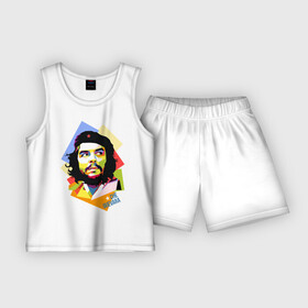 Детская пижама с шортами хлопок с принтом Che Guevara в Петрозаводске,  |  | Тематика изображения на принте: че гевара
