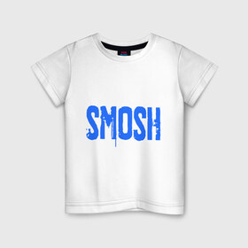 Детская футболка хлопок с принтом Smosh в Петрозаводске, 100% хлопок | круглый вырез горловины, полуприлегающий силуэт, длина до линии бедер | blogger | russmosh | smosh | youtube | блоггер | смош | шоу | ютубер