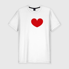Мужская футболка премиум с принтом Я люблю Анну в Петрозаводске, 92% хлопок, 8% лайкра | приталенный силуэт, круглый вырез ворота, длина до линии бедра, короткий рукав | 