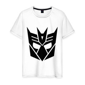 Мужская футболка хлопок с принтом Angry Transformers в Петрозаводске, 100% хлопок | прямой крой, круглый вырез горловины, длина до линии бедер, слегка спущенное плечо. | angry | transformer | трансформеры